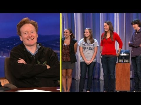 Scraps: Conan Grills The Ithaca College Interns - CONAN on TBS