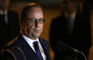 French President Francois Hollande