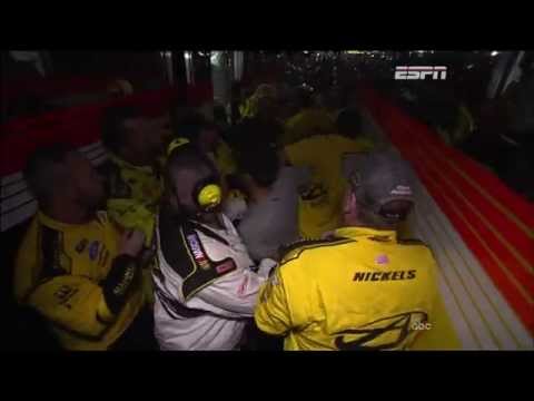 Matt Kenseth STEALTH MODE attack on Brad Keselowski