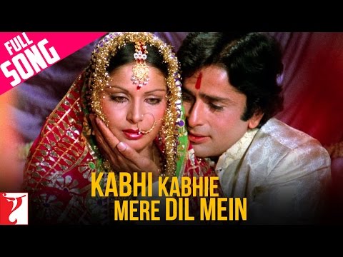 Kabhi Kabhie Mere Dil Mein - Female - Full Song - Kabhi Kabhie