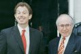 Tony Blair and John Howard, key allies in the Iraq invasion, in London in 1997. 