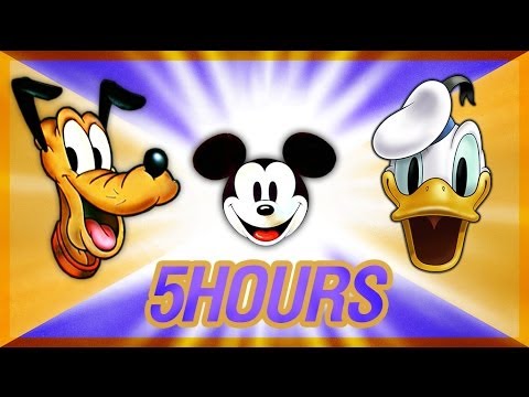 Donald Duck, Mickey Mouse, Pluto, Goofy Cartoons : 5 HOURS NON-STOP!