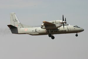 An.32 aircraft at Bangalore Yelahanka Air Force Base