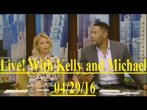 Live! With Kelly and Michael 04/29/16 Adam Levine ("The Voice"); Jordan Peele ("Keanu").