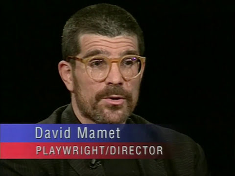 David Mamet interview on Charlie Rose (1994)