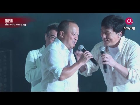 Jackie Chan 成龙 Wakin Chau, Jonathan Lee at Charity Dinner