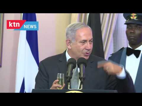 Israeli Prime Minister Benjamin Netanyahu apologizes to Kenyans for causing trouble on the roads