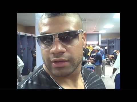 Shawne Merriman and Jacob Hester talk green