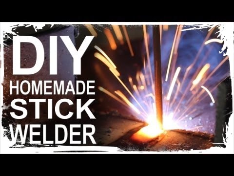 Homemade Stick Welder - From Microwave Parts!