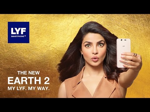 LYF EARTH 2 Smartphone+ TVC Feat. Priyanka Chopra - #MyLYFMyWay (HD – 45)