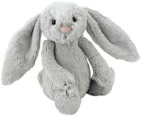 Jellycat   Bashful Grey Bunny - Medium -12