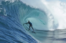 Surfer Mark Mathews in action.