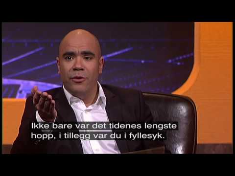 Interview with Janne Ahonen on "Golden Goal"