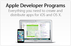 Apple Developer Connection: Learn about iPhone and Mac developer programs.