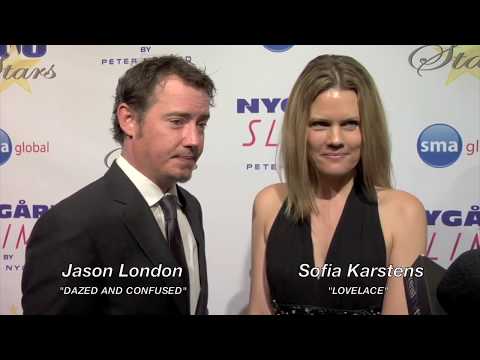 Jason London, Sofia Karstens, Night of 100 Stars 2015