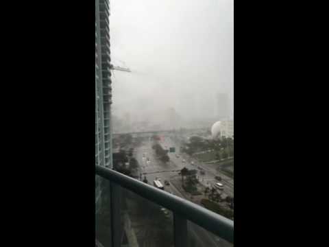 Raining Furniture in Miami 6/18/2016