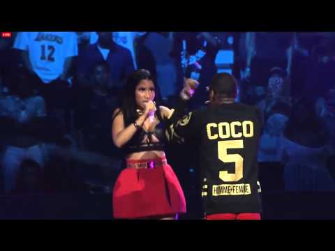 Nicki Minaj Powerhouse 2014 -FULL SET Live Performance Anaconda 106 LA + Soulja Boy