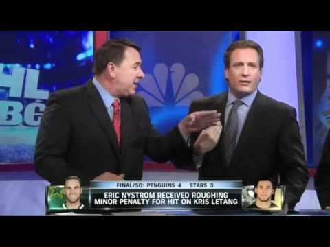 Mike Milbury and Jeremy Roenick don't like each other