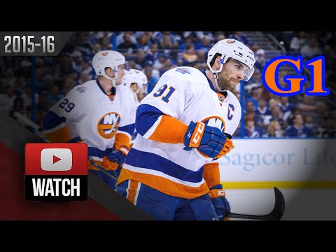 New York Islanders vs Tampa Bay Lightning. 2016 NHL Playoffs. Round 2. Game 1. 04.27.2016. (HD)