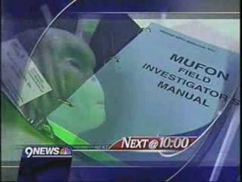 MUFON on Texas UFO Denver Colorado NBC 9 News  Jan 19 2008