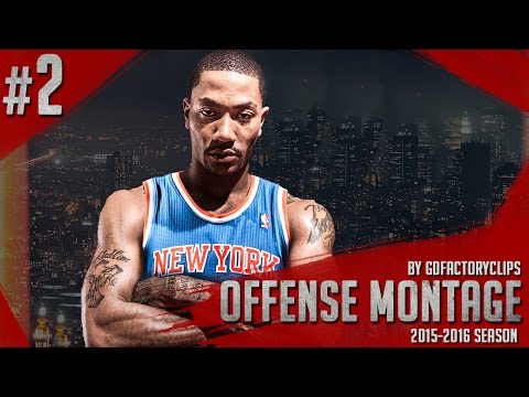 Derrick Rose Offense Highlights 2015/2016 (Part 2) - Welcome to NY Knicks!