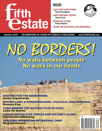 Latest issue, Fifth Estate magazine