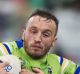 Josh Hodgson says the Raiders need to stay calm as the final whistle approaches.