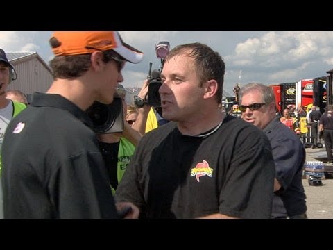 Joey Logano, Ryan Newman have heated exchange