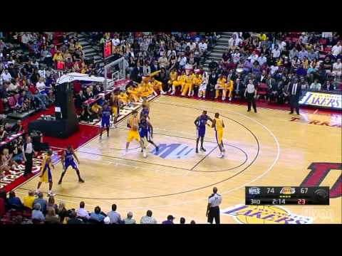 [HD] Pau Gasol & Devin Ebanks 20 Points vs Sacramento Kings - Highlights Pre-Season 19/10/2012