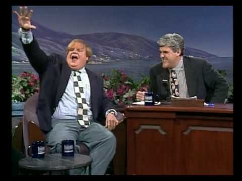 Chris Farley on Leno