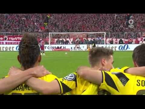 DFB Pokal Halbfinale 2015 Elfmeterschießen FC Bayern München - BVB Dortmund