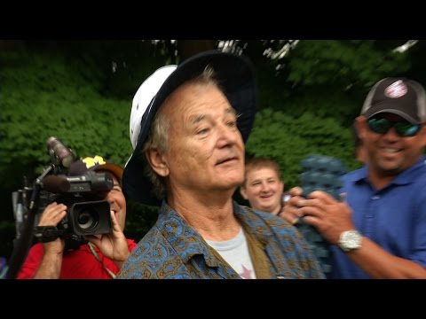 Bill Murray at the John Deere Classic pro-am