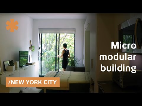 NYC's micro-modular, Minecraft-era building rises in 1 month