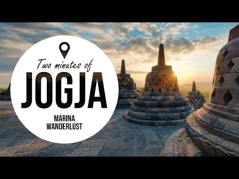 Yogyakarta Indonesia Travel Guide in 2 Minutes | Map Inside Video