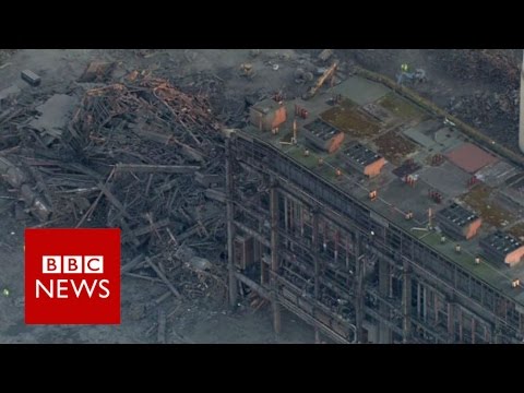 Didcot Power Station 'explosion' - BBC News