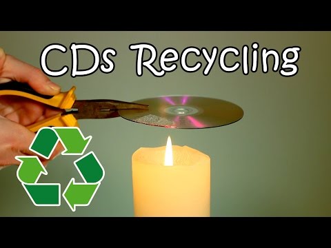 CDs and DVDs Recycling - How To Recycle Your Old CDs Into Useful Stuff