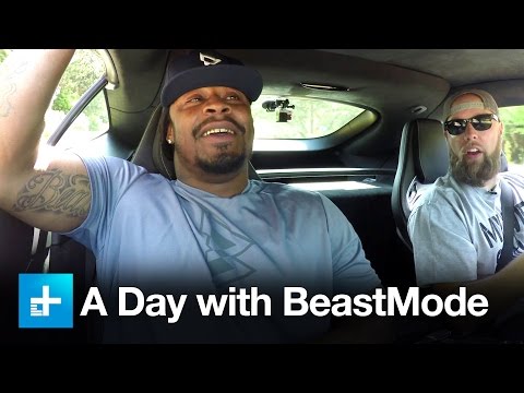 Spend the day with Marshawn Lynch