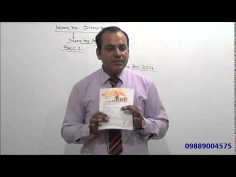 Income Tax : AY 15-16 : Introduction : Lecture 1