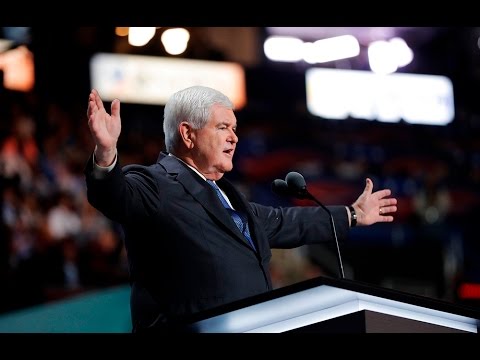 Watch Newt Gingrich's full speech at the Republian National Convention