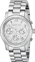 Michael Kors Women's MK5076 Silver Runway Watch