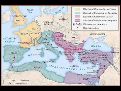 A Quick Overview of Diocletian's Tetrarchy - The Roman "Rule by Four"