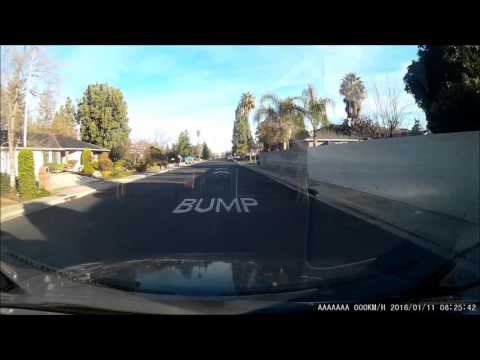 CA DMV Driving Test Dash Cam