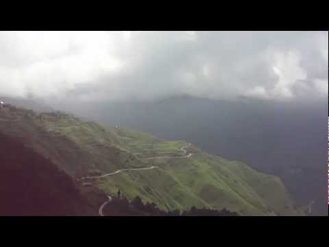 HARIPUR DHAR FROM SOLAN , NOHRADHAR (SIRMAUR DISTRICT) HIMACHAL PRADESH STATE HIGHWAY 6 (SH-6)