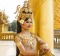 A traditional Cambodian Apsara dancer. 