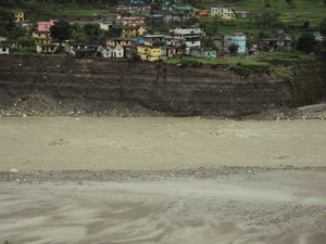 Flood in Darchula district of Nepal