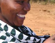 Mother and baby, Hadza tribe, Tanzania