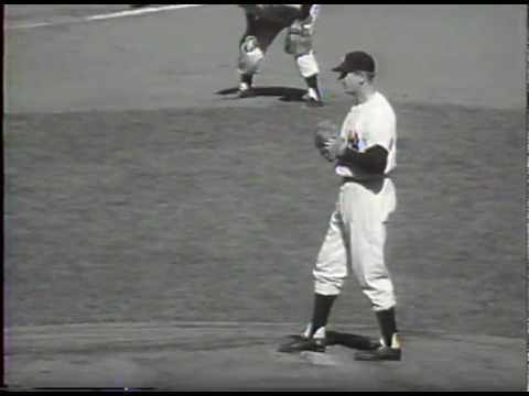 Baseball First World Series No Hitter Don Larsen (History's Playlist)-Sports