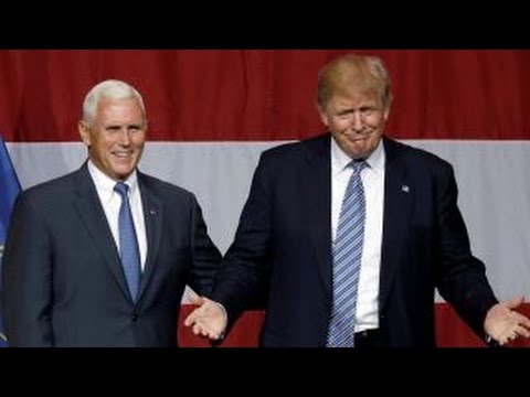 Donald Trump announces Gov. Mike Pence as running mate