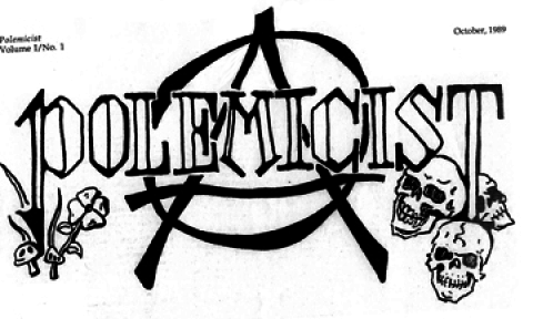 Polemicist's first logo