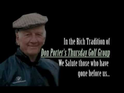 Don Porter's Thursday Golf Group - To Absent Friends